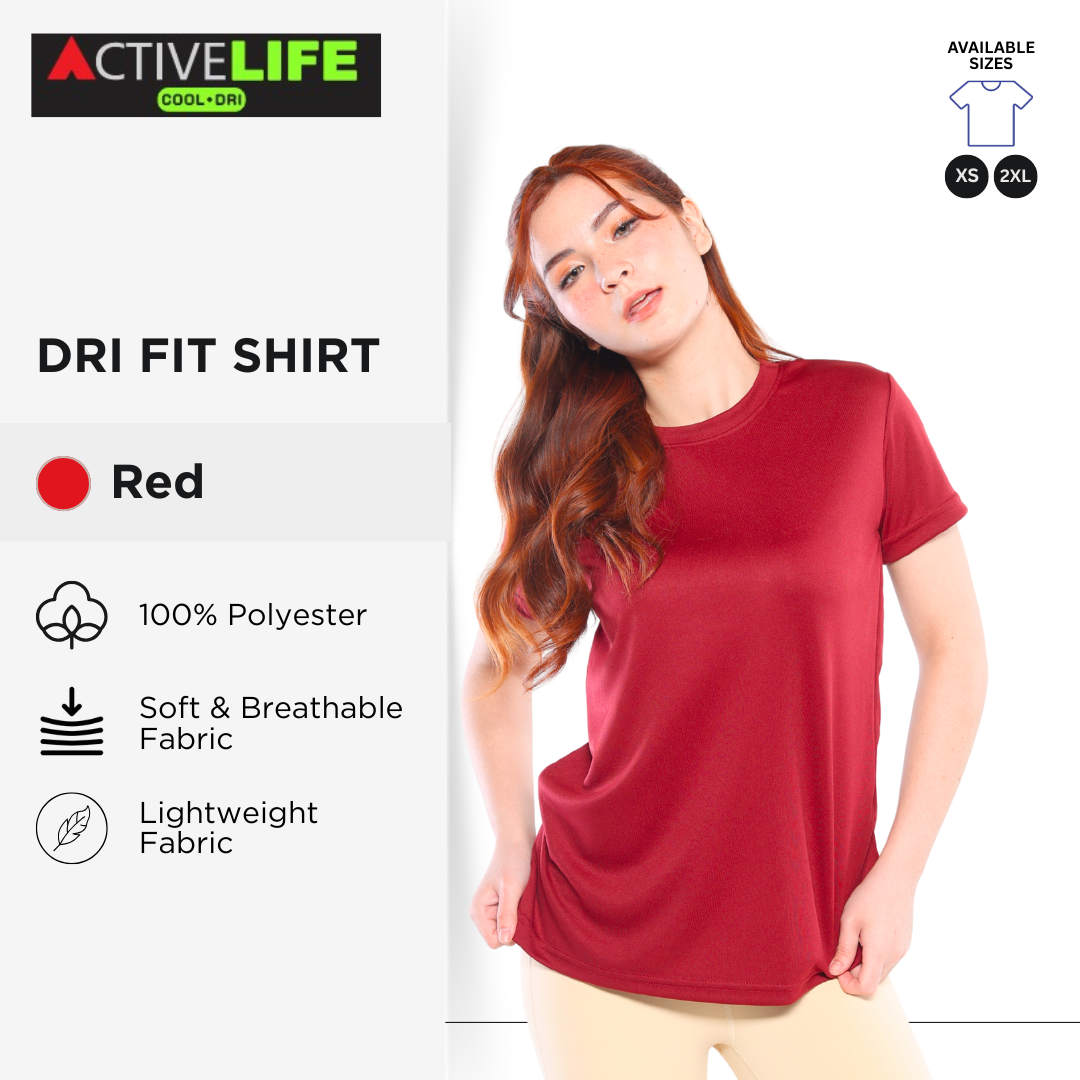 Active Life Cool-Dri Dri Fit Shirt | Unisex | XS–2XL | 12 Colors