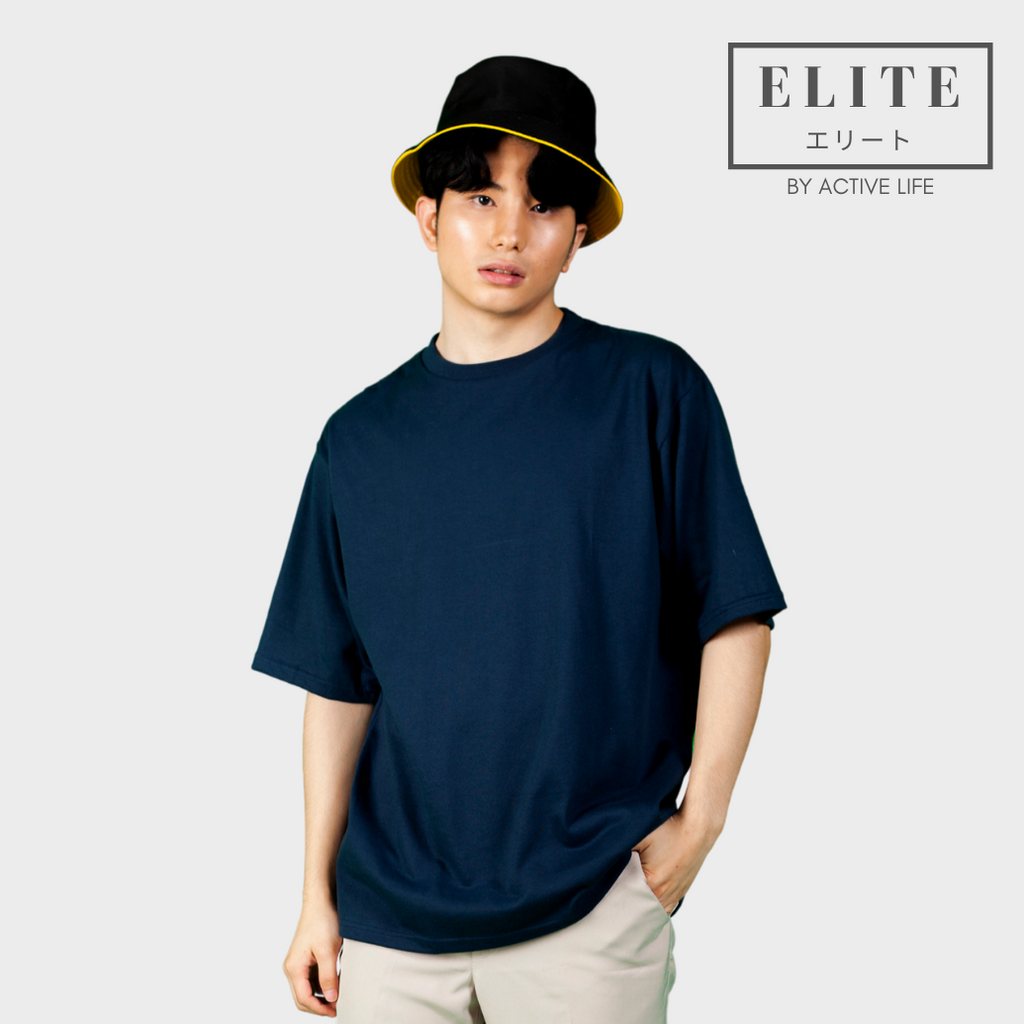 Elite Oversized Shirt - Navy