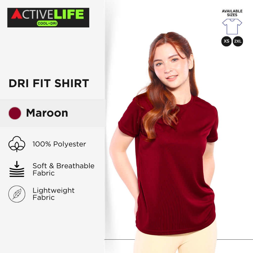 Active Life Cool-Dri Dri Fit Shirt | Unisex | XS–2XL | 12 Colors