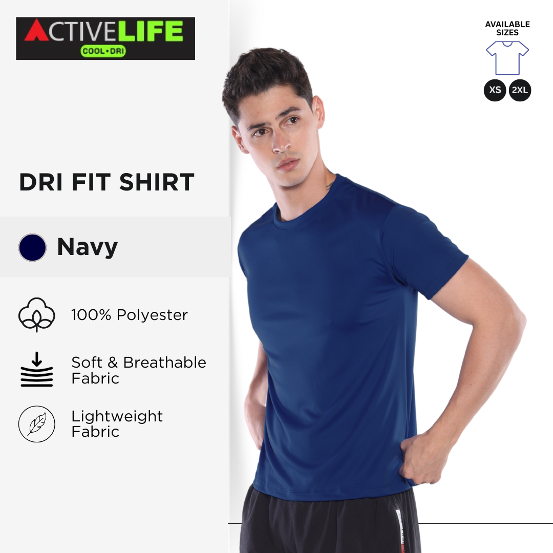 Active Life Cool-Dri Dri Fit Shirt | Unisex | XS–2XL | 12 Colors