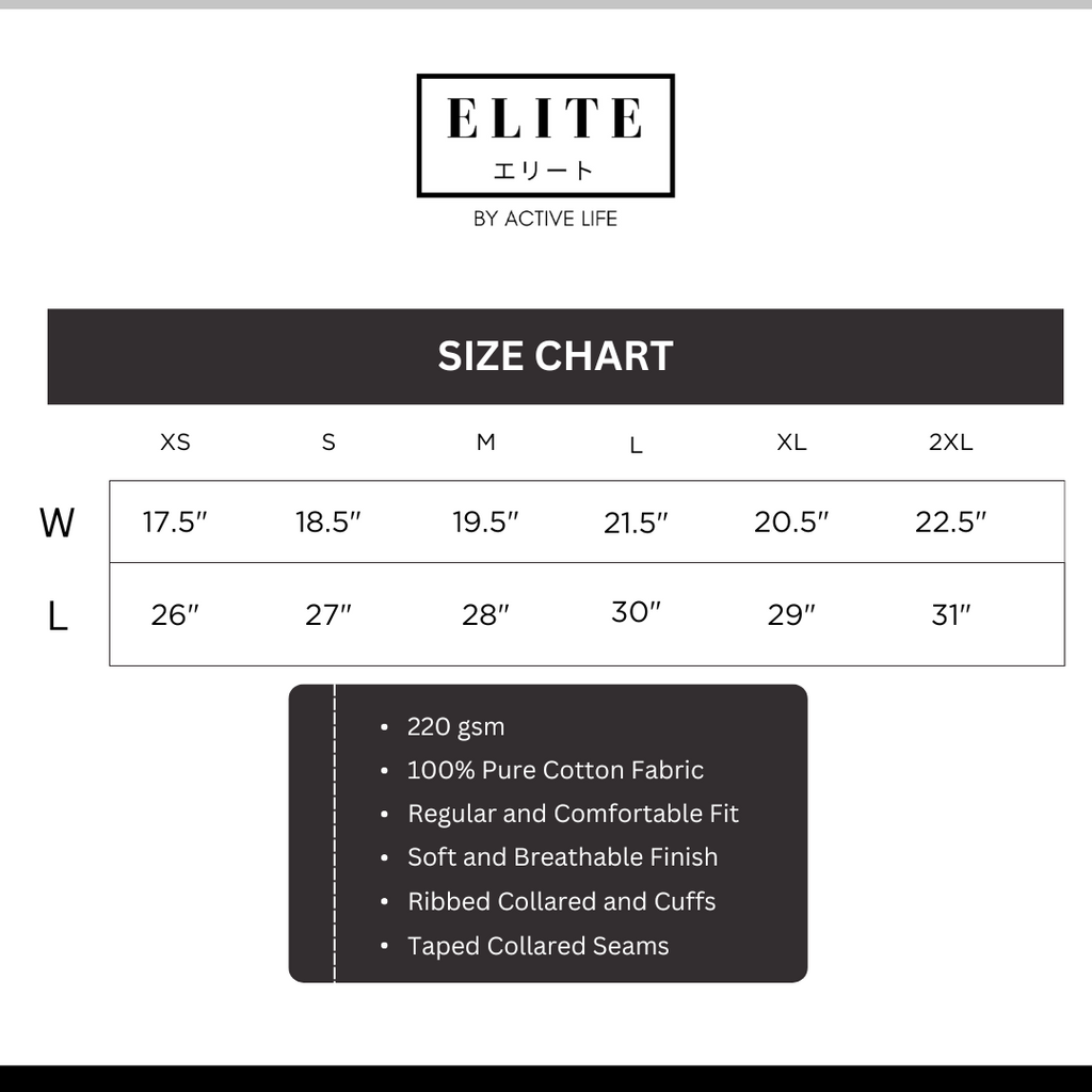 Elite Polo Shirt (100% Pure Cotton Fabric) Men’s Basic Polo Shirt | Old Rich and Basic Fashion | Comfortable Polo for Casual and Office Wear