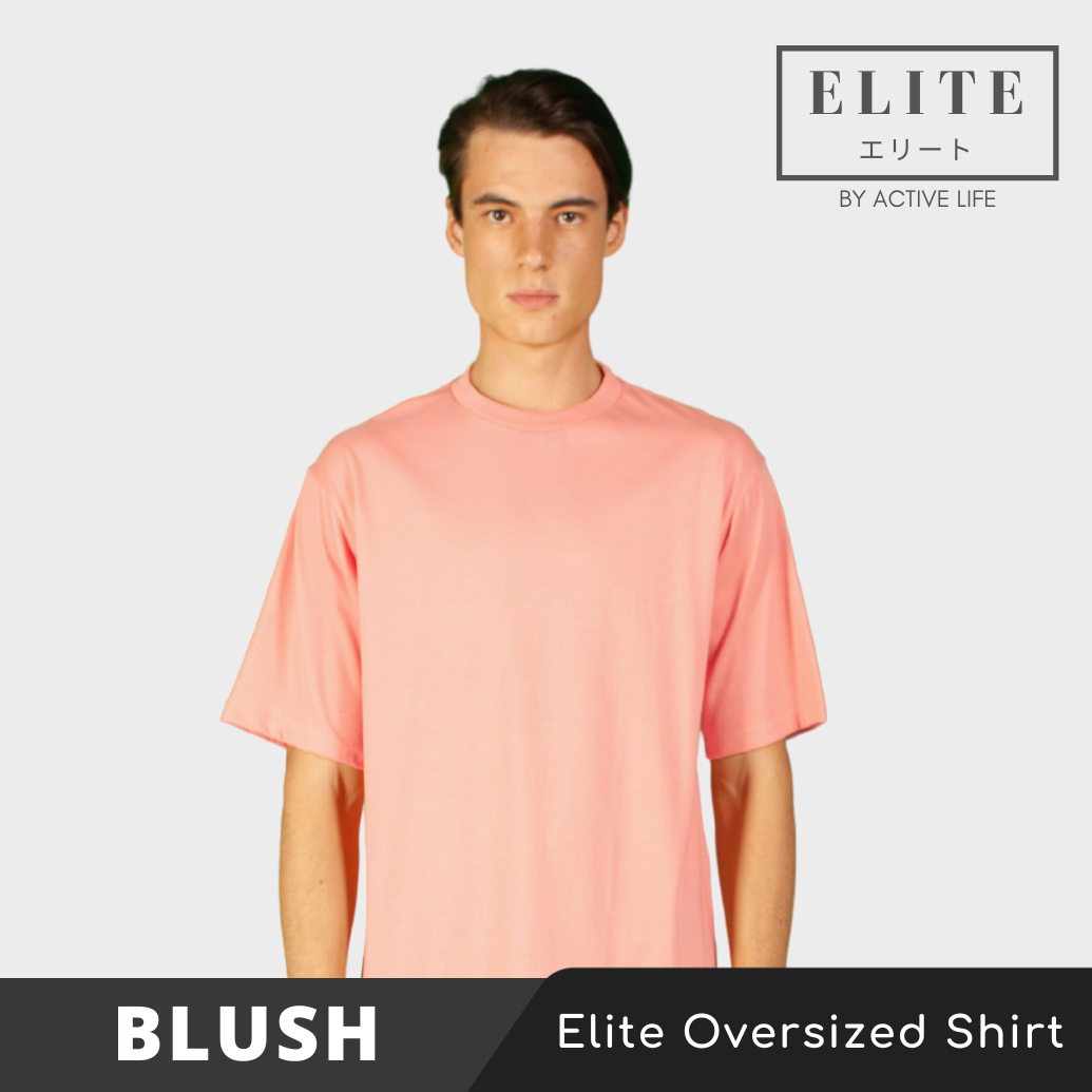 Elite Oversized Shirt - Blush