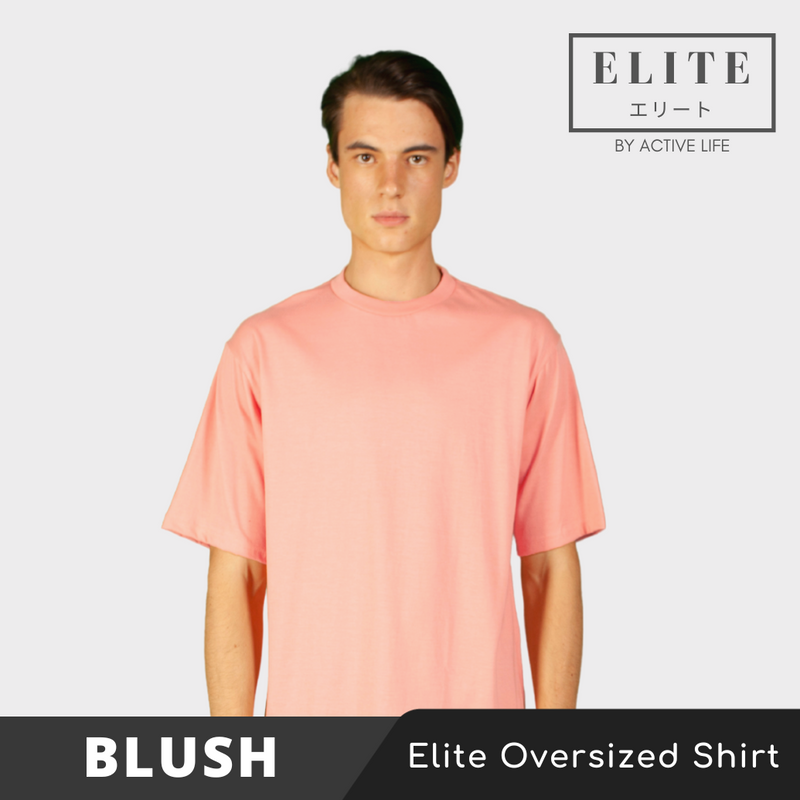 Elite Oversized Shirt - Blush