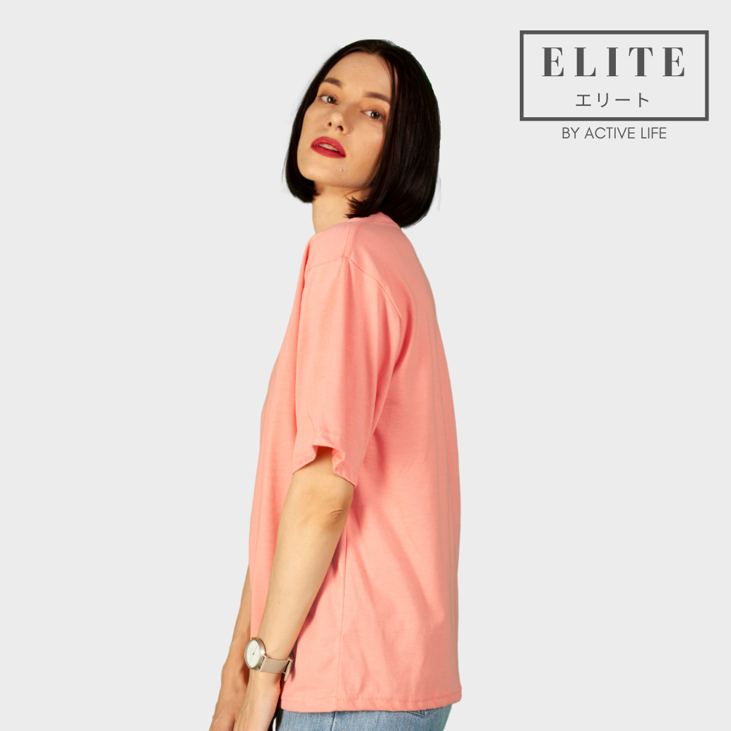 Elite Oversized Shirt - Blush
