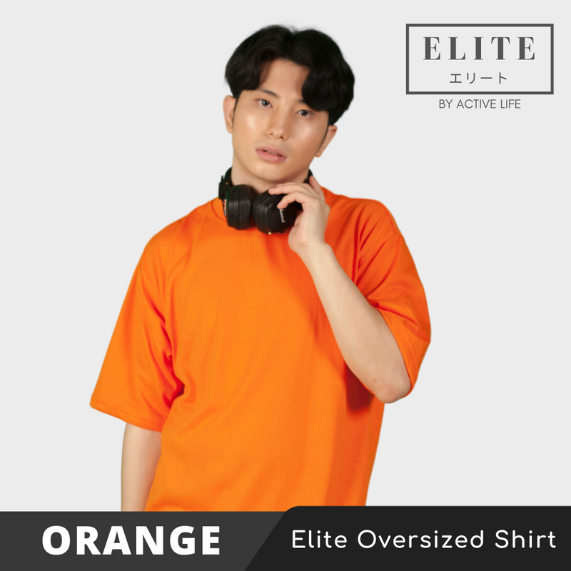 Elite Oversized Shirt - Orange
