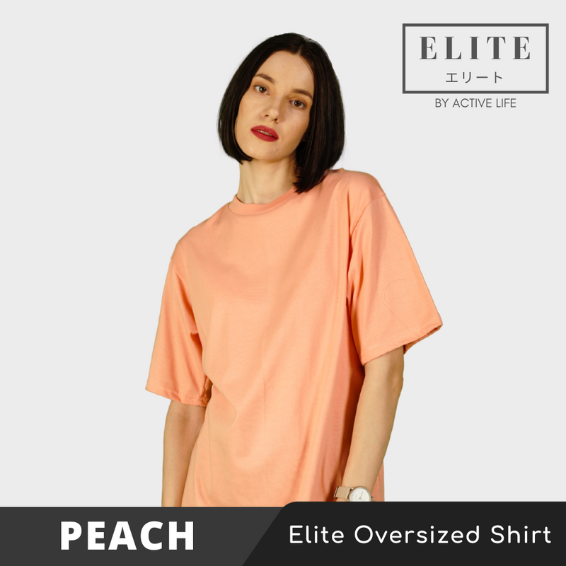 Elite Oversized Shirt - Peach