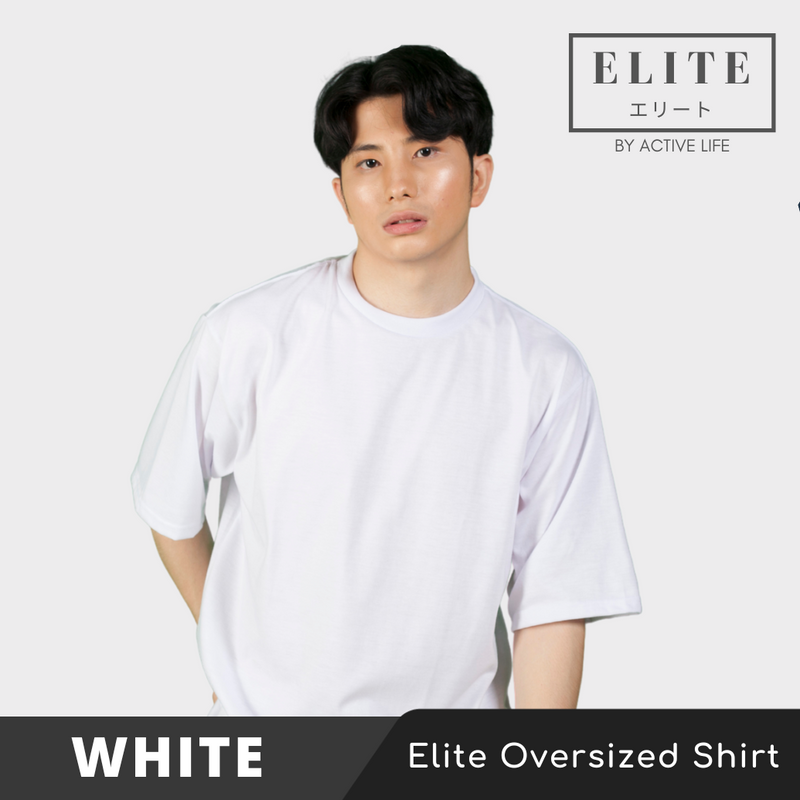 Elite Oversized Shirt - White