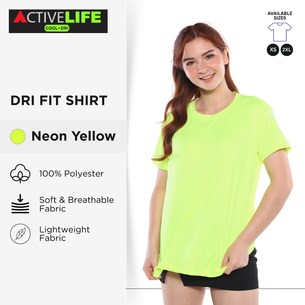 Active Life Cool-Dri Dri Fit Shirt | Unisex | XS–2XL | 12 Colors