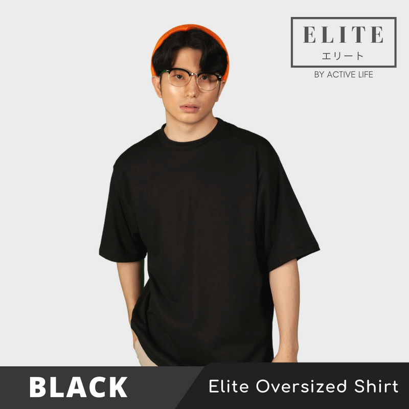 Elite Oversized Shirt - Black
