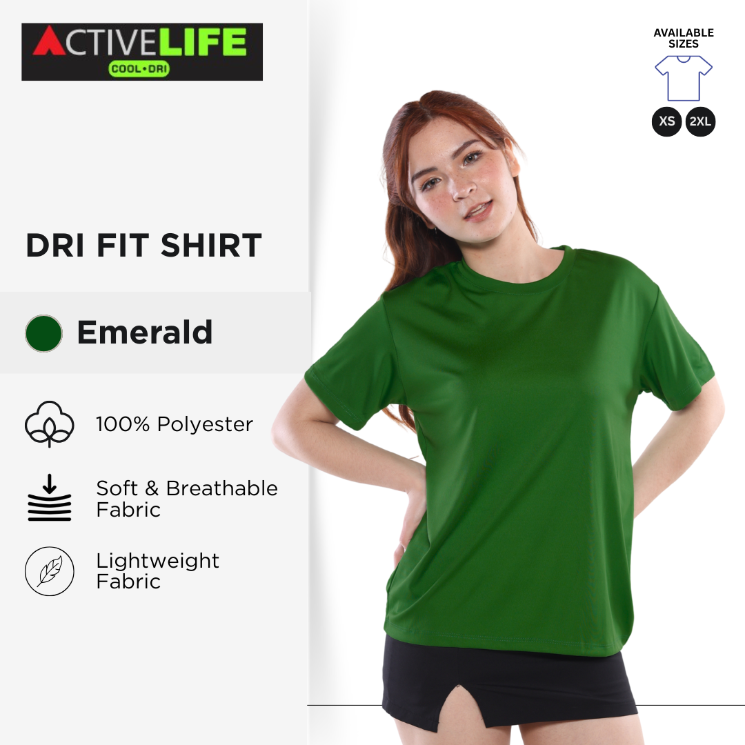 Active Life Cool-Dri Dri Fit Shirt | Unisex | XS–2XL | 12 Colors