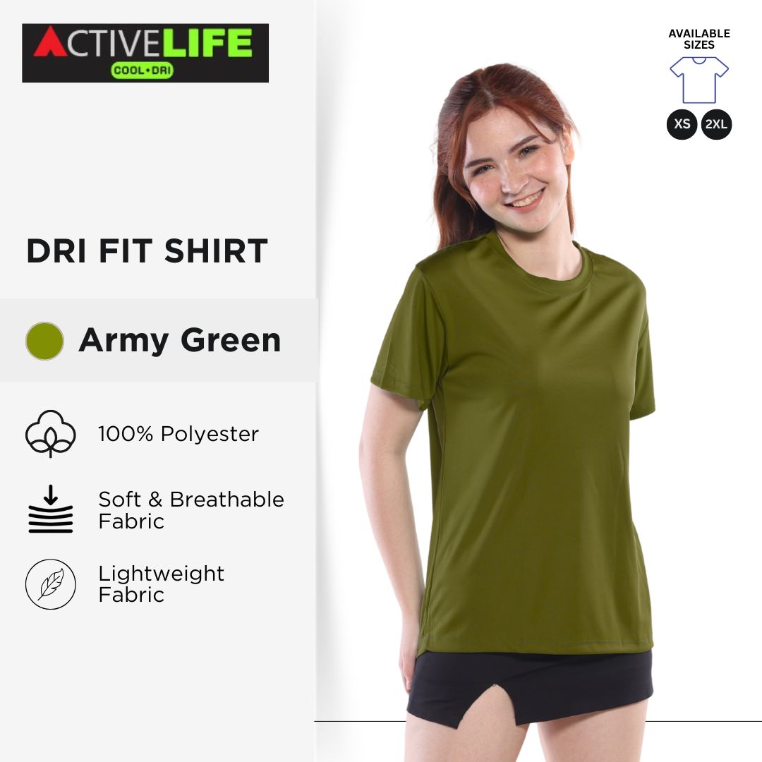 Active Life Cool-Dri Dri Fit Shirt | Unisex | XS–2XL | 12 Colors