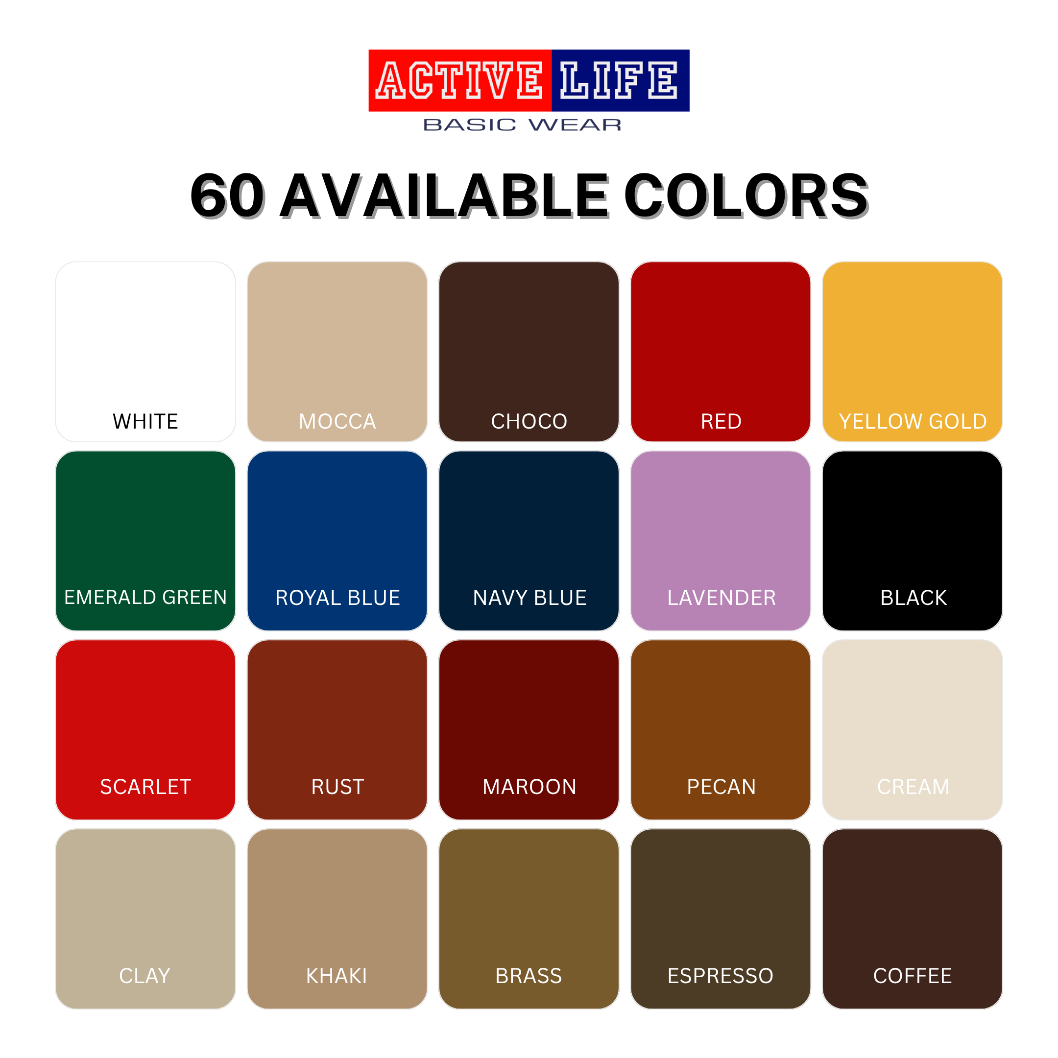 Active Life Unisex Round Neck T-Shirt Premium Combed Cotton Shirt XS–3XL | Shades of Green & Blue | Comfortable Plain Shirt Top for Men and Women