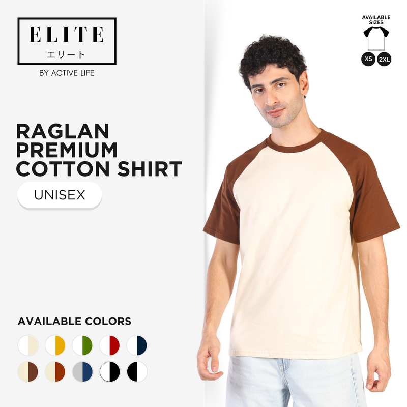 Elite Premium Cotton Raglan Shirt