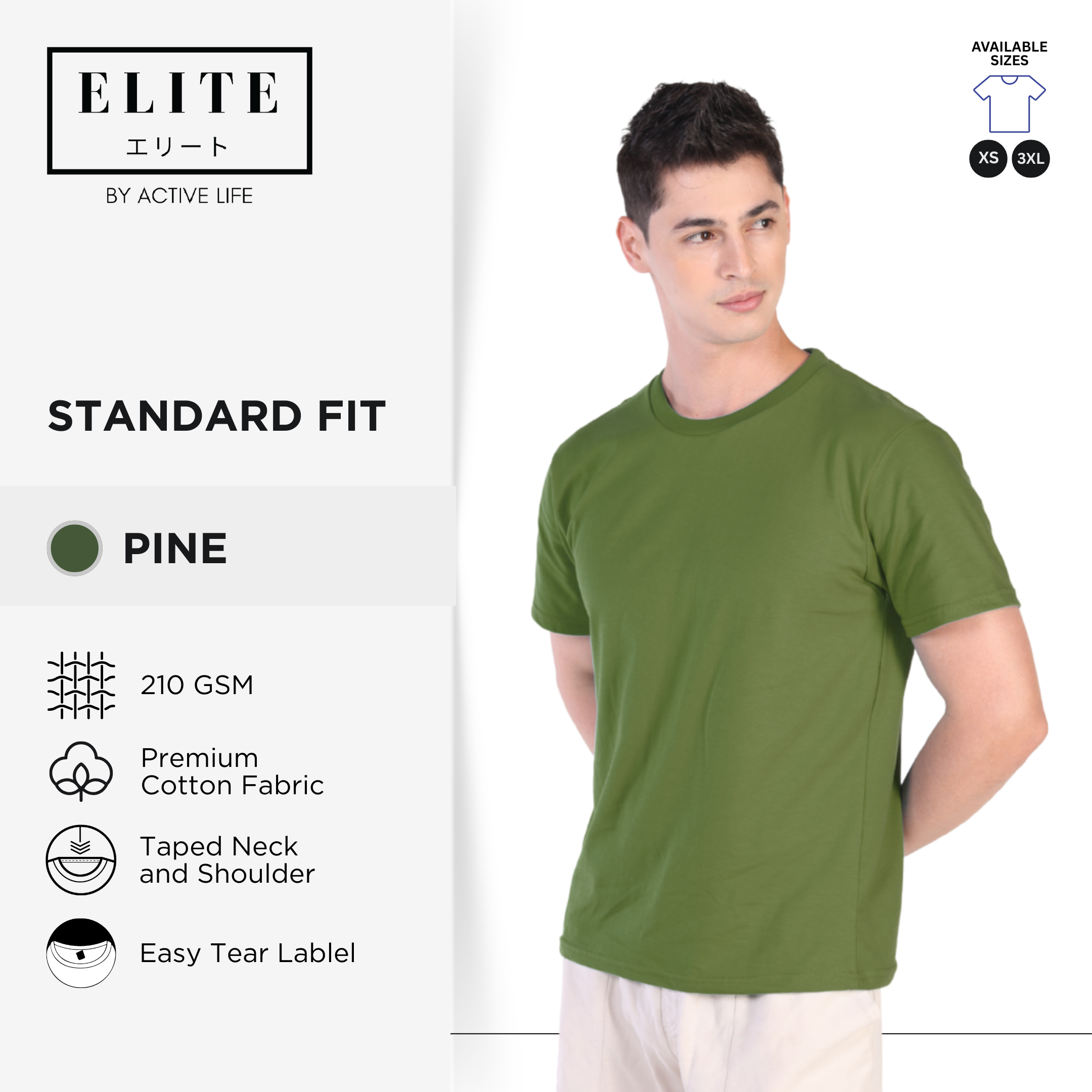 Elite Premium Quality Cotton Round Neck Shirt - (Lt. Blue, Sage, Lagoon, Pine, Cream, Pecan, Honey, Rust) Comfortable Minimalist Plain Shirt OOTD Top for Men, Women and Plus Size